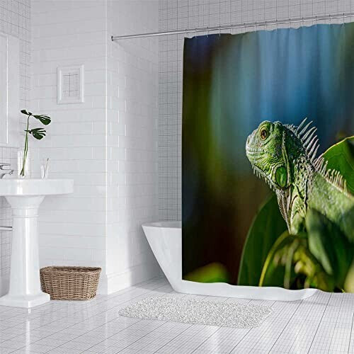 Rideau de douche Lézard 180x220 cm variant 0 