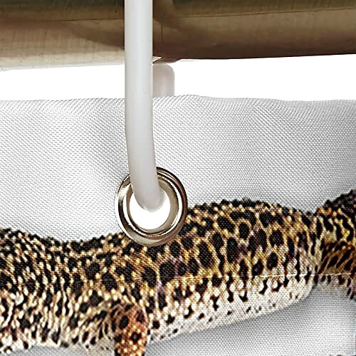 Rideau de douche Lézard multicolore 180x180 cm variant 1 
