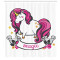 Rideau de douche Licorne multicolore 175x200 cm - miniature variant 1