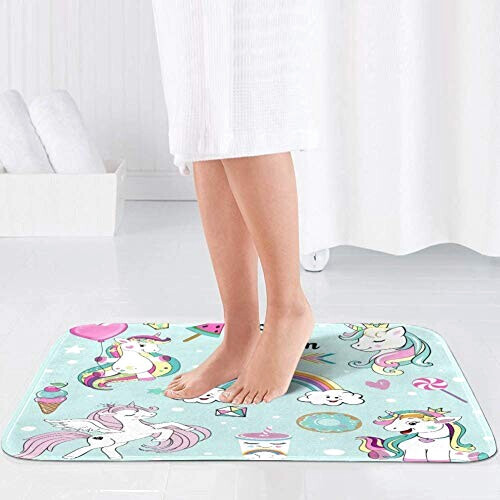 Rideau de douche Licorne multi 183x183 cm variant 2 