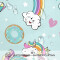 Rideau de douche Licorne multi 183x183 cm - miniature variant 4