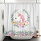Rideau de douche Licorne 105x160 cm - miniature
