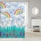 Rideau de douche Licorne multicolore 183x213 cm - miniature variant 1