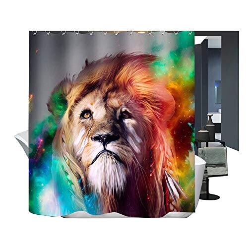 Rideau de douche Lion 180x200 cm