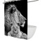 Rideau de douche Lion 90x180 cm - miniature
