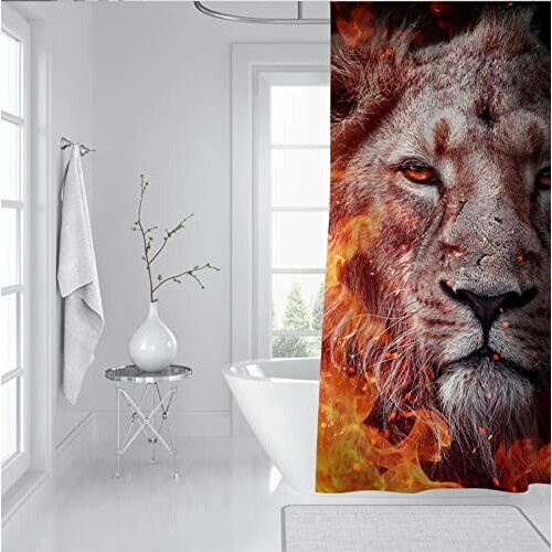 Rideau de douche Lion 90x180 cm variant 1 