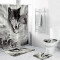 Rideau de douche Loup comme montré 180x180 cm - miniature