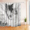 Rideau de douche Loup comme montré 180x180 cm - miniature variant 2