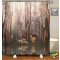 Rideau de douche Loup des bois 180x200 cm - miniature