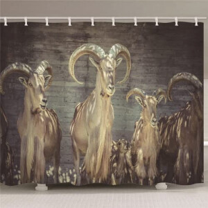 Rideau de douche Mouton 90x180 cm