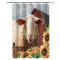 Rideau de douche Mouton 90x180 cm - miniature