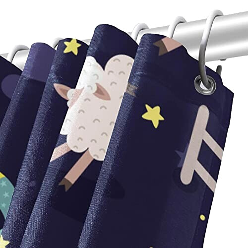Rideau de douche Mouton multicolore variant 3 