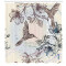 Rideau de douche Colibri - Oiseau - sarcelle et marron 175x240 cm - miniature variant 1