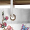 Rideau de douche Oiseau couleur 180x180 cm - miniature variant 7