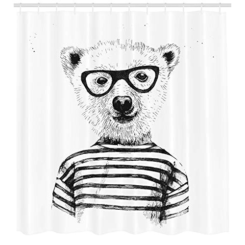 Rideau de douche Ours multi 175x180 cm variant 0 