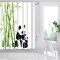Rideau de douche Panda bambou 180x200 cm - miniature variant 1