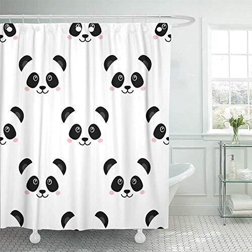 Rideau de douche Panda 152.4x183 cm