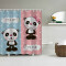 Rideau de douche Panda couleur 120x180 cm - miniature variant 3