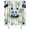 Rideau de douche Panda couleur 120x200 cm - miniature variant 3