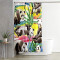 Rideau de douche Panda aquarelle 180x180 cm - miniature