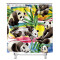 Rideau de douche Panda aquarelle 180x180 cm - miniature variant 1