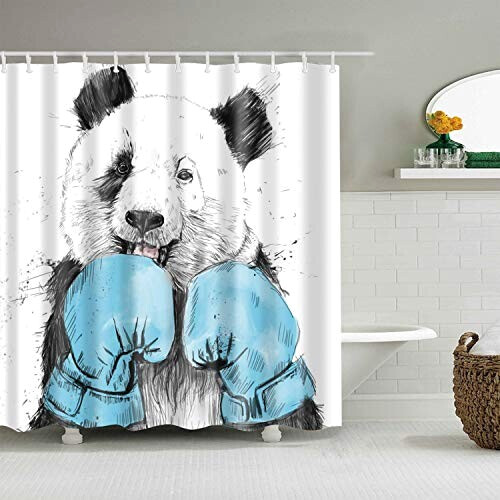Rideau de douche Panda 140x180 cm variant 0 