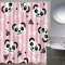 Rideau de douche Panda couleur 180x180 cm - miniature variant 2
