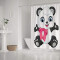 Rideau de douche Panda 152.4x182.9 cm - miniature variant 1