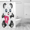 Rideau de douche Panda 152.4x182.9 cm - miniature variant 3