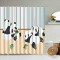 Rideau de douche Panda mignon 120x200 cm - miniature