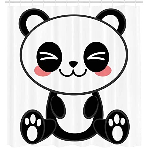 Rideau de douche Panda mignon 120x200 cm variant 0 
