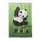 Rideau de douche Panda multicolore 122x183 cm - miniature