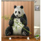 Rideau de douche Panda multicolore 90x180 cm - miniature variant 1