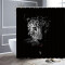 Rideau de douche Panthère noire 120x180 cm - miniature
