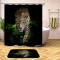 Rideau de douche Panthère fantaisie 90x180 cm - miniature