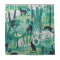 Rideau de douche Panthère multicolore 182.9x182.9 cm - miniature