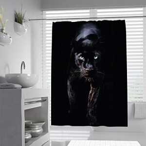 Rideau de douche Panthère rideau de douche 90x180 cm
