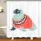 Rideau de douche Phoque joli 120x200 cm - miniature variant 1