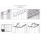 Rideau de douche Pieuvre style 180x200 cm - miniature variant 2
