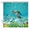 Rideau de douche Poisson ocean animals 177.8x177.8 cm - miniature variant 1