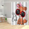 Rideau de douche Renard couleur 120x180 cm - miniature variant 1