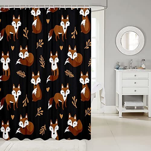 Rideau de douche Renard 120x200 cm variant 0 