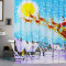 Rideau de douche Renne multicolore 180x180 cm - miniature variant 5