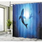 Rideau de douche Requin bleu royal 175x220 cm - miniature variant 2
