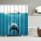 Rideau de douche Requin 120x180 cm - miniature