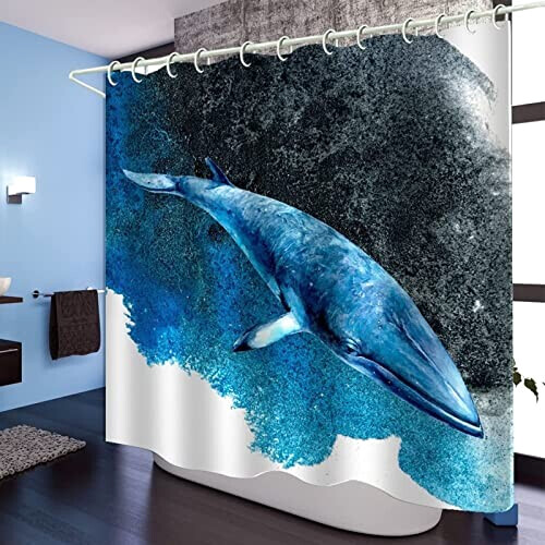 Rideau de douche Requin 240x200 cm variant 0 