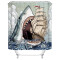 Rideau de douche Requin 150x180 cm - miniature