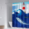 Rideau de douche Requin 120x200 cm - miniature