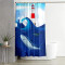 Rideau de douche Requin 120x200 cm - miniature variant 1