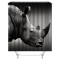 Rideau de douche Rhinocéros couleur 120x180 cm - miniature